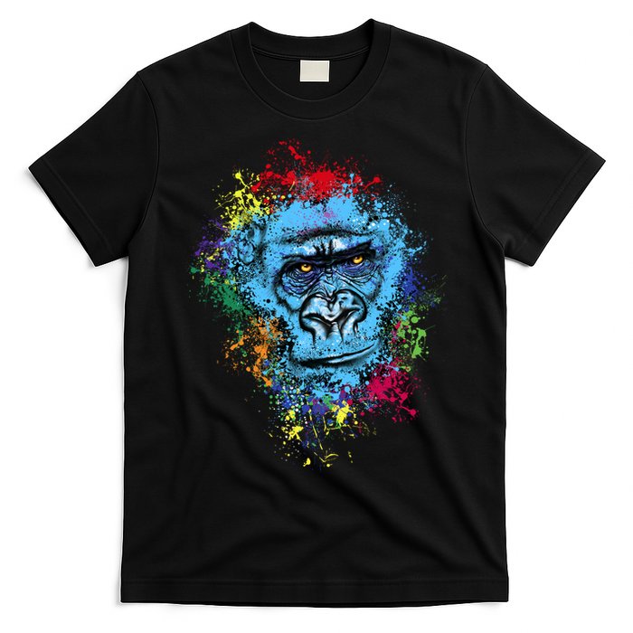 Graffiti Gorilla face T-Shirt