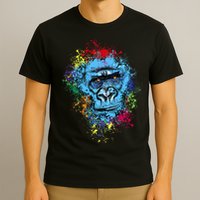 Graffiti Gorilla face T-Shirt