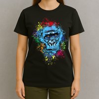 Graffiti Gorilla face T-Shirt