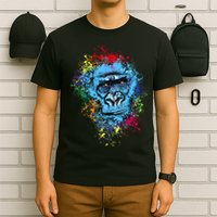 Graffiti Gorilla face T-Shirt