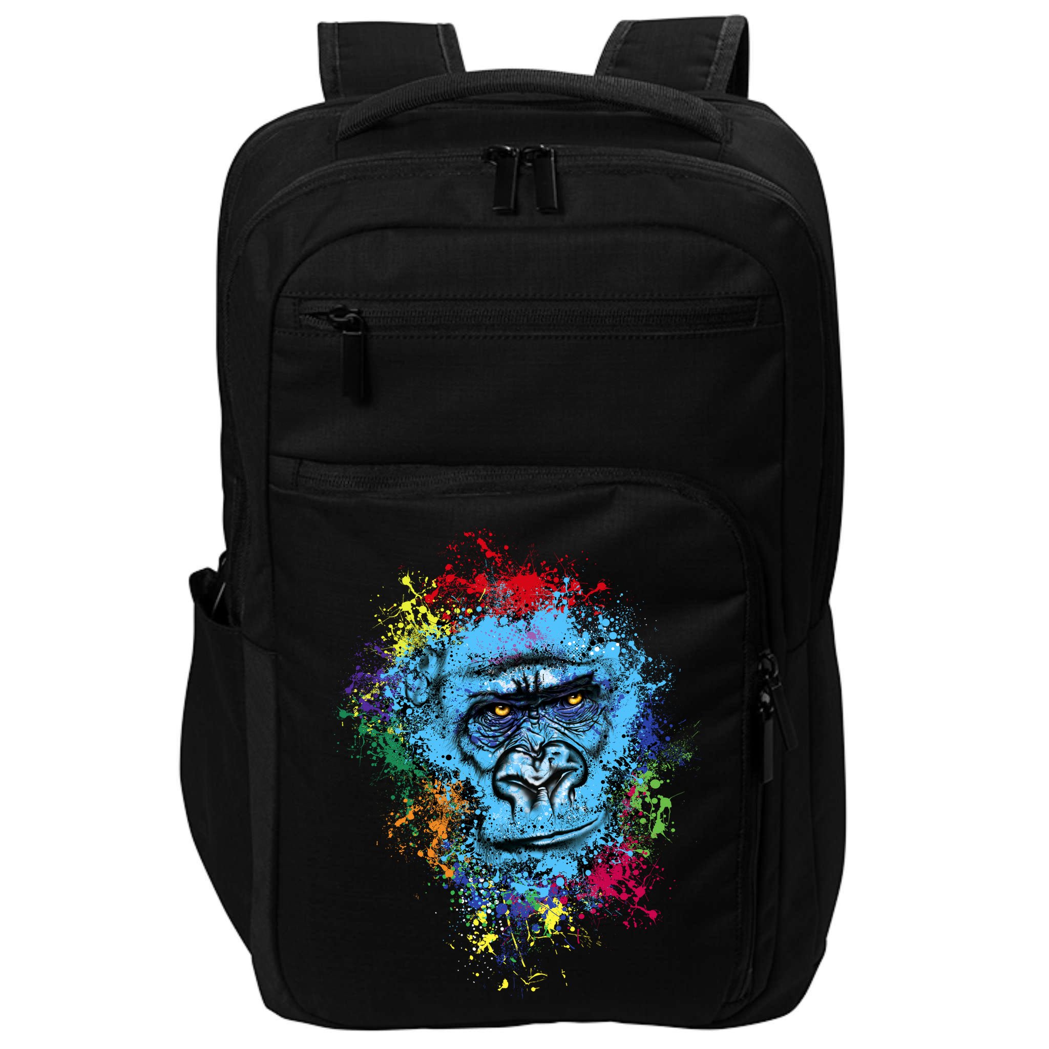 Graffiti Gorilla face Impact Tech Backpack