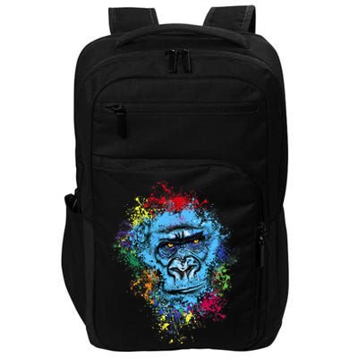 Graffiti Gorilla face Impact Tech Backpack