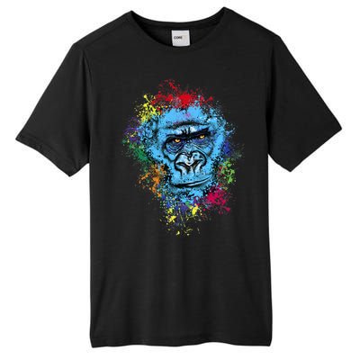 Graffiti Gorilla face Tall Fusion ChromaSoft Performance T-Shirt