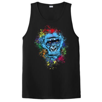 Graffiti Gorilla face PosiCharge Competitor Tank