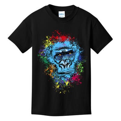 Graffiti Gorilla face Kids T-Shirt