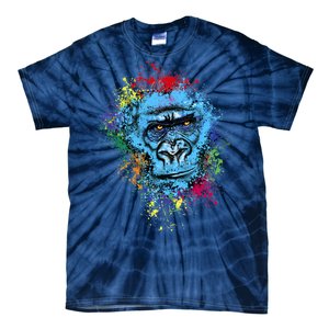 Graffiti Gorilla face Tie-Dye T-Shirt