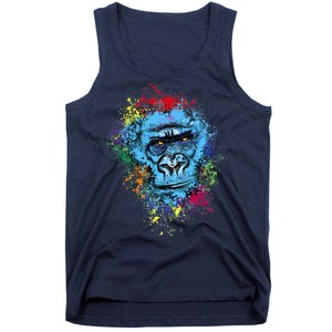 Graffiti Gorilla face Tank Top