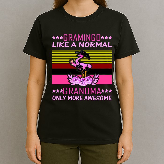 Gramingo Like a Normal Grandma But More Awesome T-Shirt