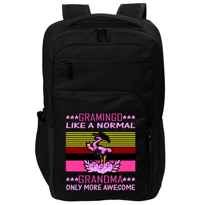 Gramingo Like a Normal Grandma But More Awesome Impact Tech Backpack