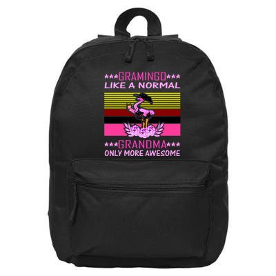 Gramingo Like a Normal Grandma But More Awesome 16 in Basic Backpack