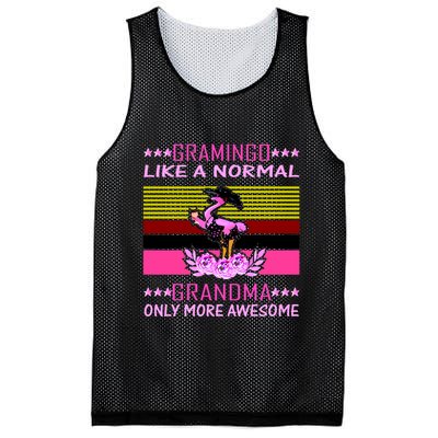 Gramingo Like a Normal Grandma But More Awesome Mesh Reversible Basketball Jersey Tank