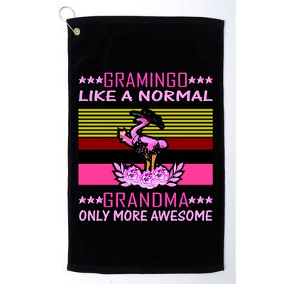 Gramingo Like a Normal Grandma But More Awesome Golf Towel