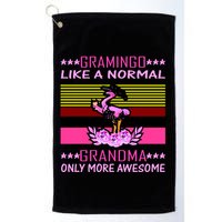 Gramingo Like a Normal Grandma But More Awesome Golf Towel