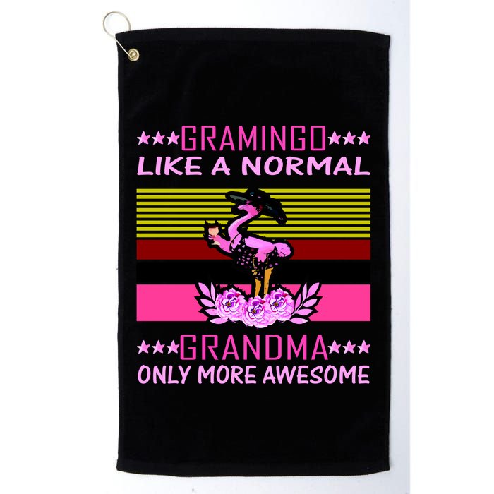 Gramingo Like a Normal Grandma But More Awesome Golf Towel