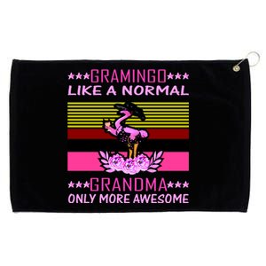 Gramingo Like a Normal Grandma But More Awesome Grommeted Golf Towel