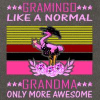 Gramingo Like a Normal Grandma But More Awesome Cotton Canvas Backpack