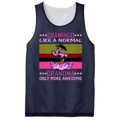 Gramingo Like a Normal Grandma But More Awesome Mesh Reversible Basketball Jersey Tank