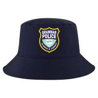 Grammar Police Badge Cool Comfort Performance Bucket Hat