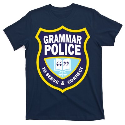 Grammar Police Badge T-Shirt