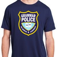 Grammar Police Badge Adult ChromaSoft Performance T-Shirt