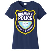 Grammar Police Badge Women's T-Shirt