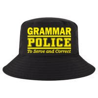 Grammar Police To Serve and Correct Cool Comfort Performance Bucket Hat