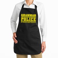Grammar Police To Serve and Correct Apron