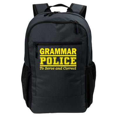 Grammar Police To Serve and Correct Daily Commute Backpack