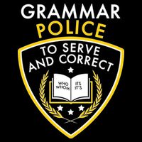 Grammar Police To Serve And Correct Funny Legacy Cool Fit Booney Bucket Hat