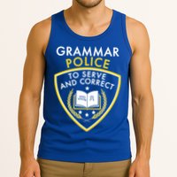Grammar Police To Serve And Correct Funny Tank Top