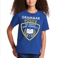 Grammar Police To Serve And Correct Funny Kids T-Shirt
