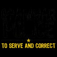 Grammar Police To Serve And Correct Funny Meme 16oz Travel Tumbler
