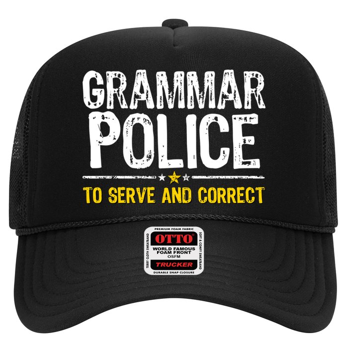 Grammar Police To Serve And Correct Funny Meme Hat
