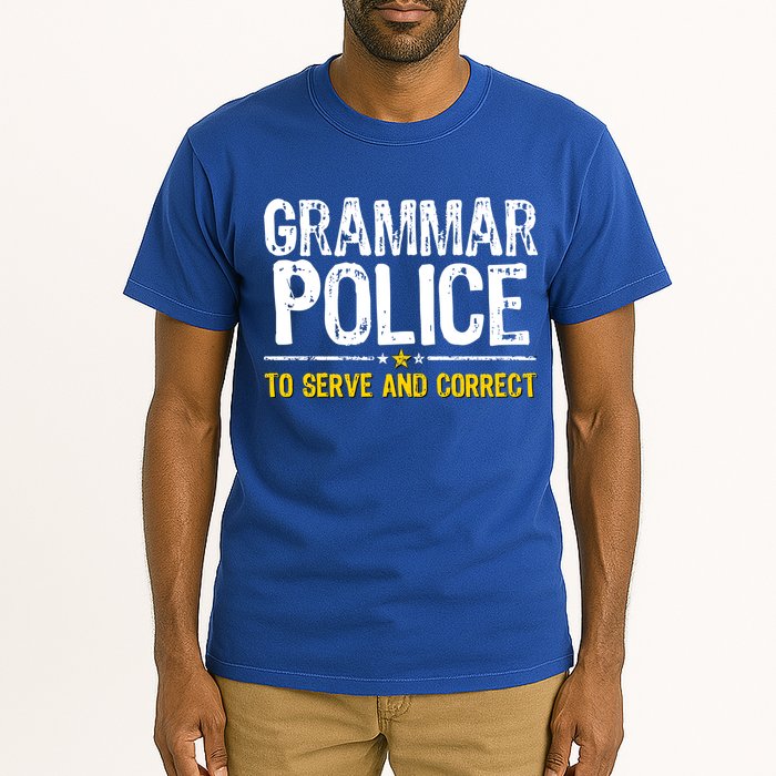 Grammar Police To Serve And Correct Funny Meme Tall T-Shirt