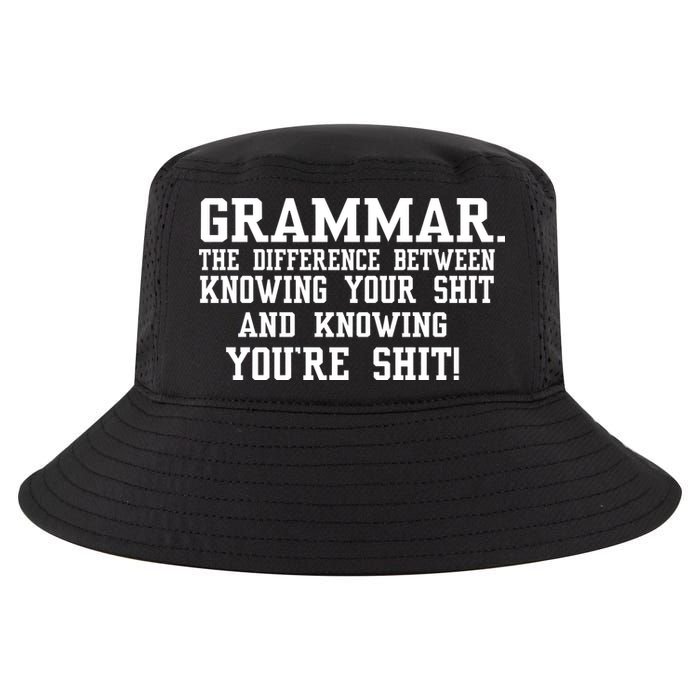 GRAMMAR The Differences Cool Comfort Performance Bucket Hat