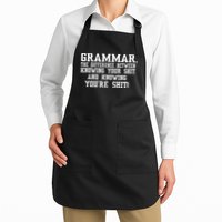 GRAMMAR The Differences Apron