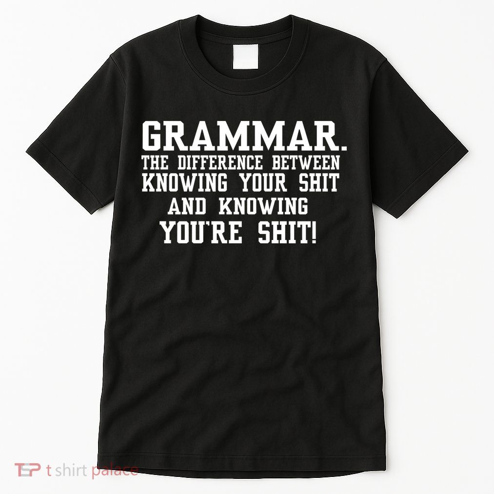 GRAMMAR The Differences Tall T-Shirt