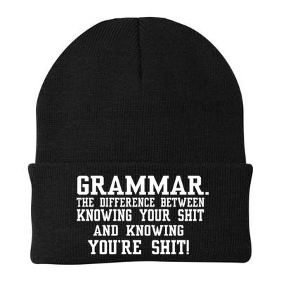 GRAMMAR The Differences Knit Cap Winter Beanie