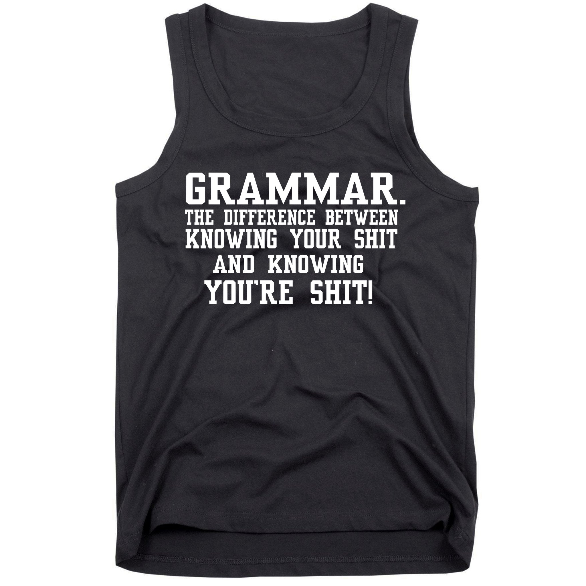 GRAMMAR The Differences Tank Top