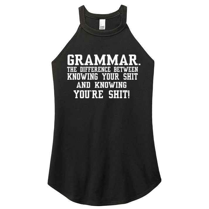 GRAMMAR The Differences Women's Perfect Tri Rocker Tank