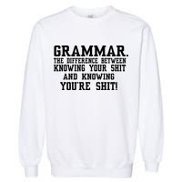 GRAMMAR The Differences Garment-Dyed Sweatshirt