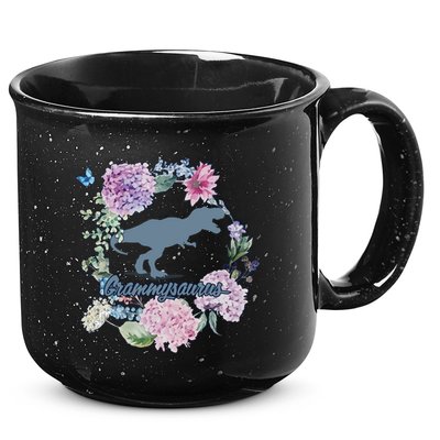 Grammysaurus Dinosaur Grammy Saurus 15oz Campfire Ceramic Mug
