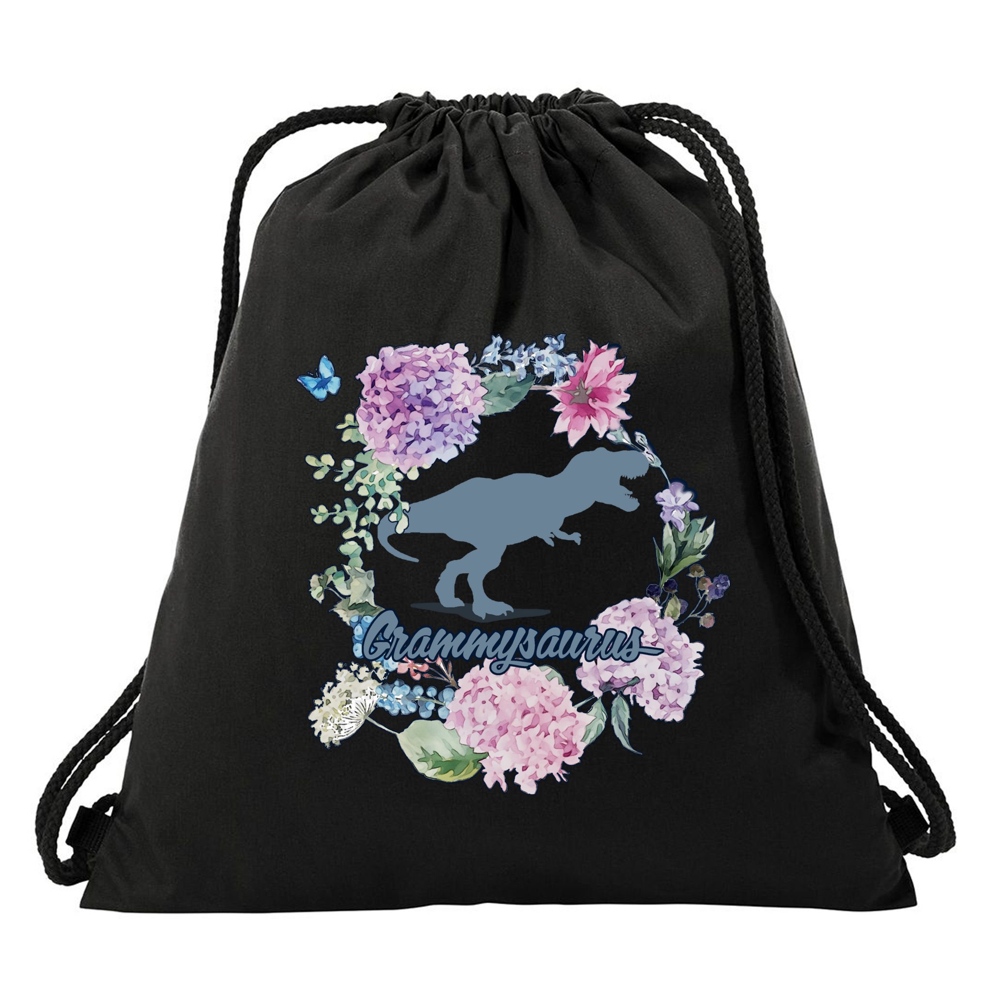 Grammysaurus Dinosaur Grammy Saurus Drawstring Bag
