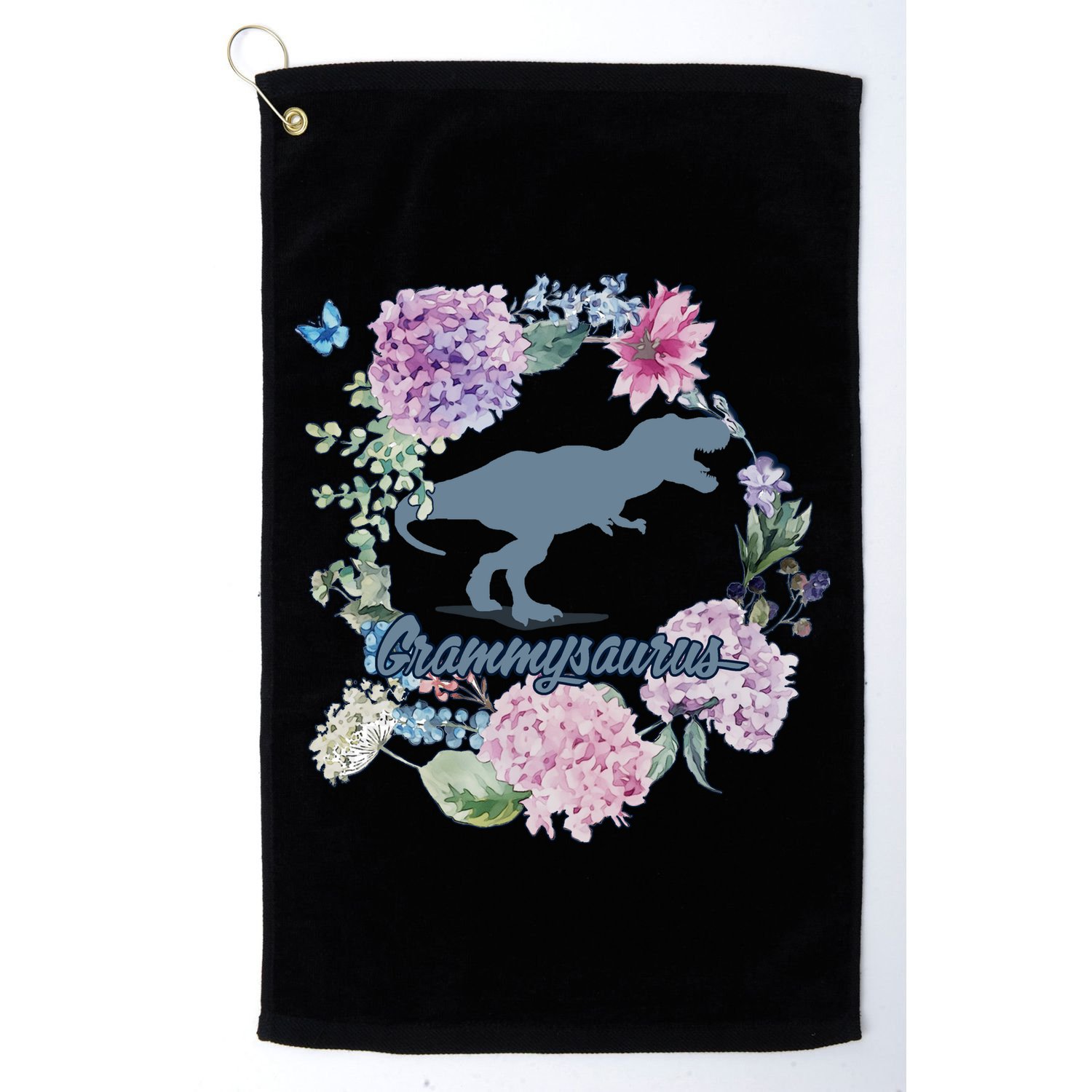 Grammysaurus Dinosaur Grammy Saurus Golf Towel