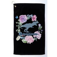 Grammysaurus Dinosaur Grammy Saurus Golf Towel