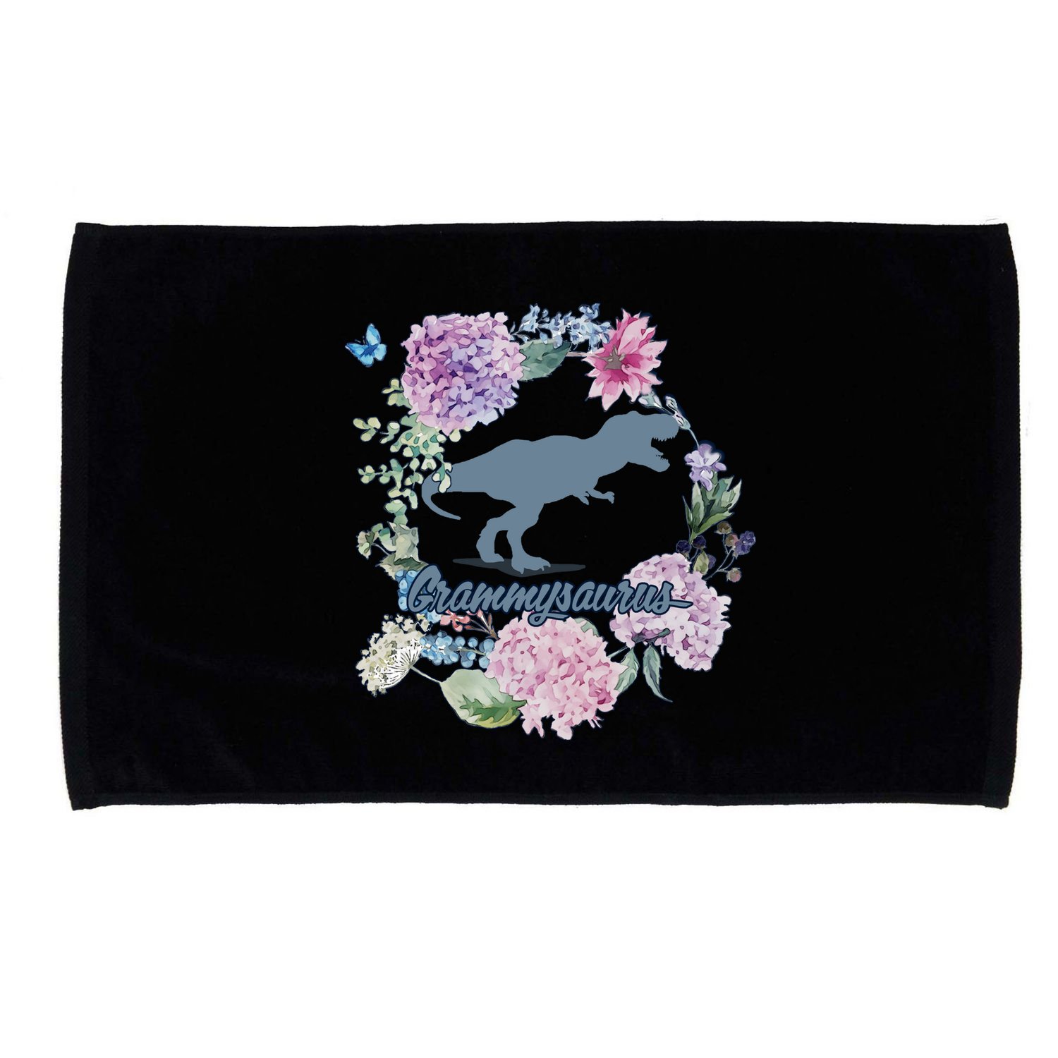 Grammysaurus Dinosaur Grammy Saurus Microfiber Hand Towel