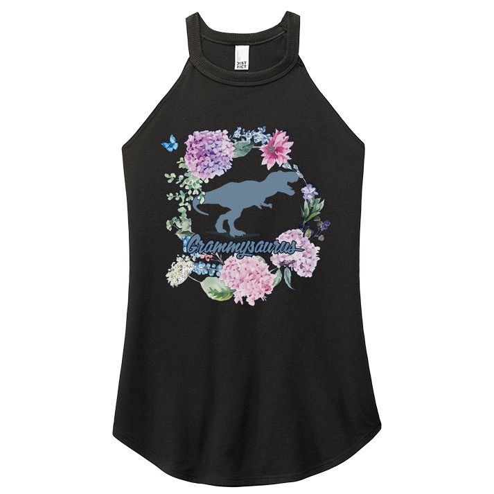 Grammysaurus Dinosaur Grammy Saurus Women's Perfect Tri Rocker Tank