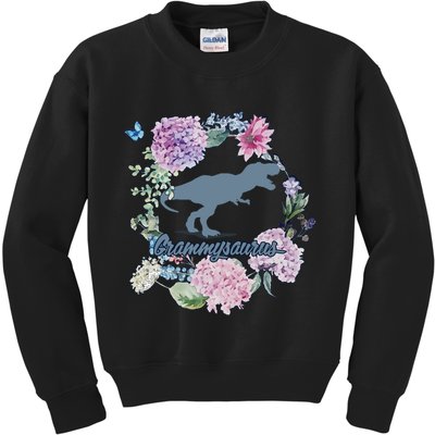 Grammysaurus Dinosaur Grammy Saurus Kids Sweatshirt