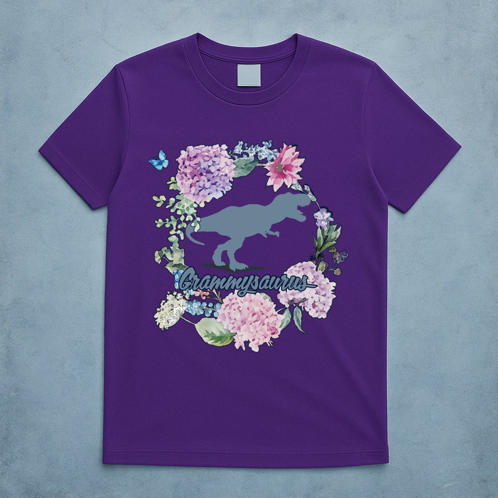 Grammysaurus Dinosaur Grammy Saurus T-Shirt