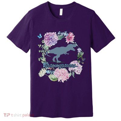 Grammysaurus Dinosaur Grammy Saurus Premium T-Shirt